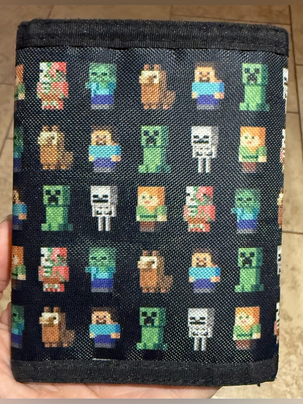 Minecraft Trifold Wallet